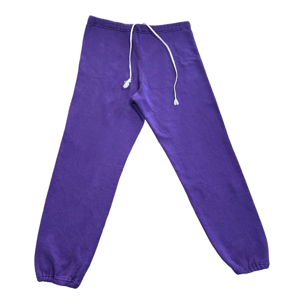 Russell‎ Athletic Sweatpants Sz S Womens Purple Retro 90s Made in USA Joggers